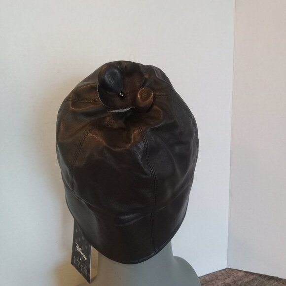 Disney X Gigi Burris Millinery Black Leather Hat main image 4
